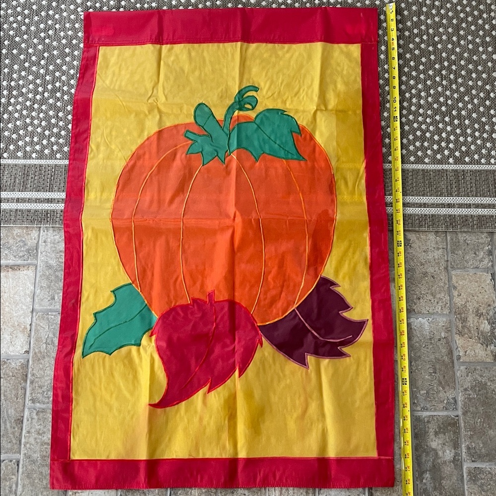 Colorful Pumpkin Wall Hanging